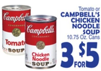 Bravo Supermarkets Campbell's chicken noodle soup offer