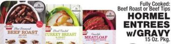 Bravo Supermarkets Hormel entrees w/gravy offer