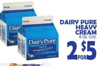 Bravo Supermarkets Dairy pure heavy cream offer