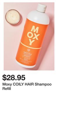 Bath & Body Works Moxy coily hair shampoo refill offer