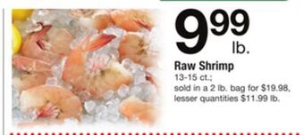 ACME Raw shrimp offer