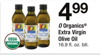 ACME O organics® extra virgin olive oil offer