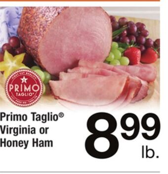 ACME Primo taglio® virginia or honey ham offer