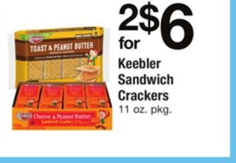 ACME Keebler sandwich crackers offer