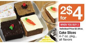 ACME Cake slices offer