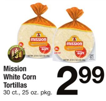 ACME Mission white corn tortillas offer