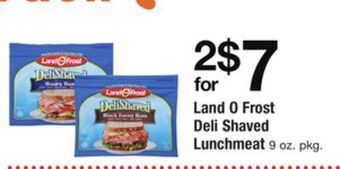 ACME Land o frost deli shaved lunchmeat offer
