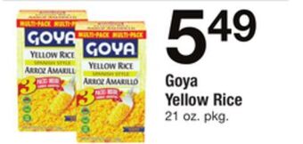 ACME Goya yellow rice offer
