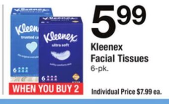 ACME Kleenex facial tissues offer