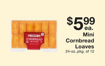 Fairway Store Market Mini cornbread loaves offer