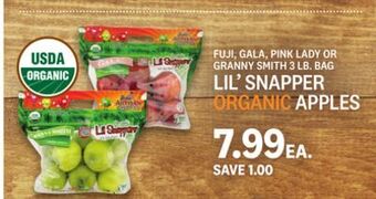 Kings Food Markets Lil' snapper organic apples offer