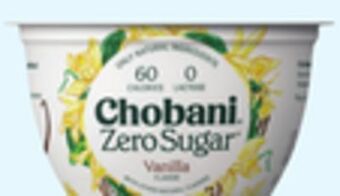Kings Food Markets Chobani zero sugar yogurt offer