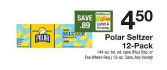 The Fresh Grocer Seltzer 12-pack offer