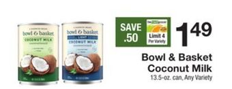 The Fresh Grocer Coconut milk offer