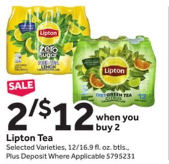 Stop&Shop Lipton tea offer