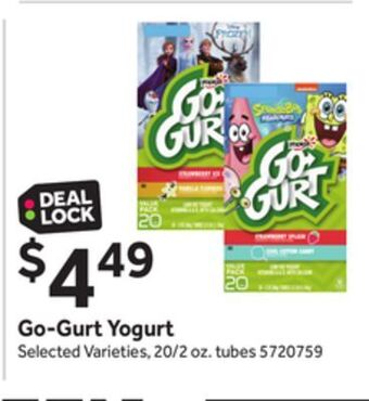 Stop&Shop Go-gurt yogurt offer