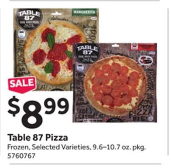 Stop&Shop Table 87 pizza offer