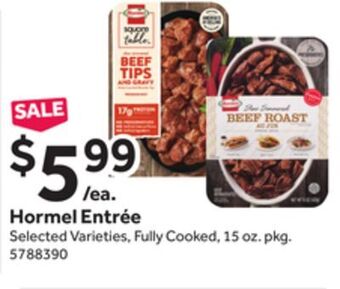 Stop&Shop Hormel entrée offer