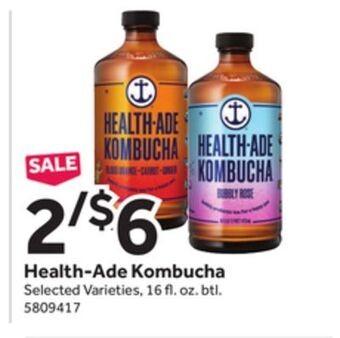 Stop&Shop Health-ade kombucha offer