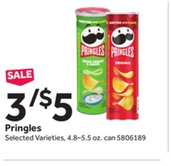 Stop&Shop Pringles offer