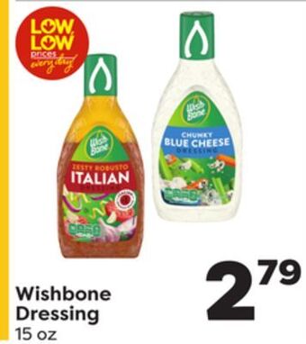 Weis Markets Wishbone dressing offer