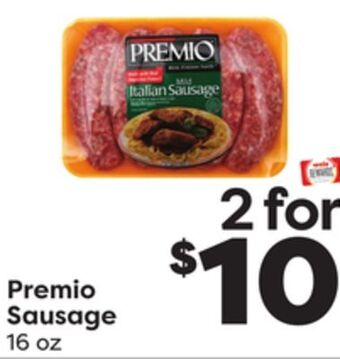 Weis Markets Premio sausage offer