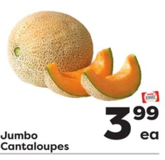 Weis Markets Jumbo cantaloupes offer
