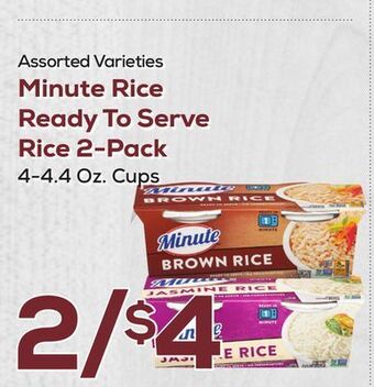 DeCicco & Sons Minute rice ready to serve rice 2-pack offer