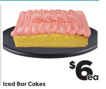 Weis Markets Iced bar cakes offer