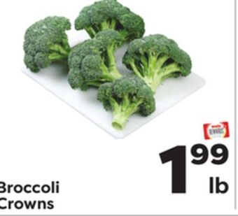 Weis Markets Broccoli crowns offer