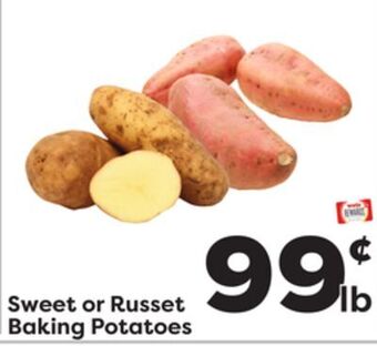 Weis Markets Sweet or russet baking potatoes offer