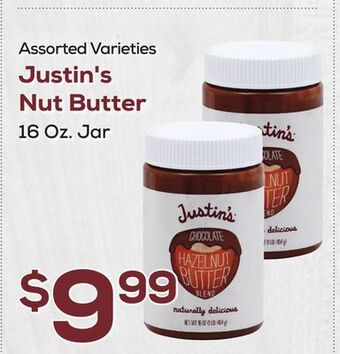 DeCicco & Sons Justin's nut butter offer