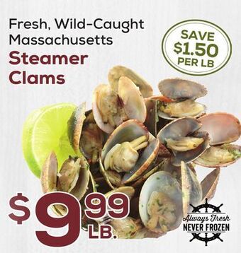DeCicco & Sons Steamer clams offer