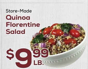 DeCicco & Sons Quinoa florentine salad offer