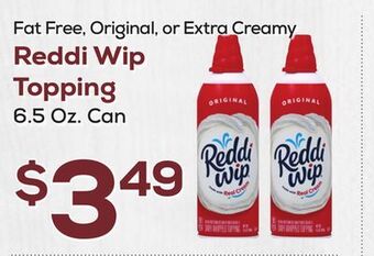 DeCicco & Sons Reddi wip topping offer