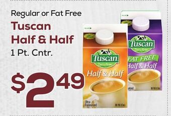 DeCicco & Sons Tuscan half & half offer