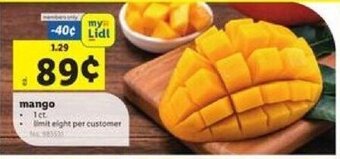 Lidl mango offer