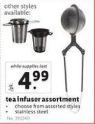 Lidl tea infuser assortment offer