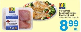 Albertsons O Organics Boneless Skinless Chicken Breast offer