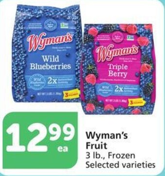 Albertsons Wyman's Fruit offer