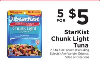 ShopRite Chunk light tuna offer