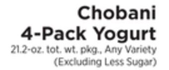 ShopRite 4-pack yogurt offer