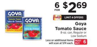 ShopRite Tomato sauce offer