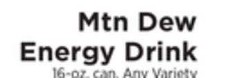 ShopRite Energy drink offer