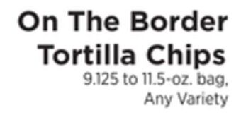 ShopRite Tortilla chips offer