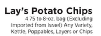 ShopRite Potato chips offer
