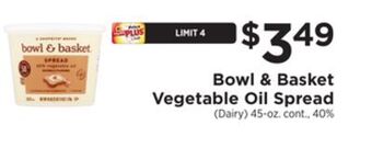 ShopRite Vegetable oil spread offer