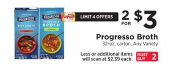 ShopRite Broth offer