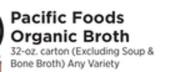 ShopRite Organic broth offer