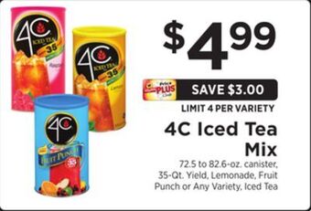 ShopRite Iced tea mix offer
